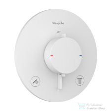 Hansgrohe ECOSTAT Comfort S falsík alatti kád/zuhany csaptelep, matt fehér 33715700 csaptelep