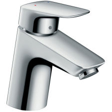 Hansgrohe egykaros mosdó csaptelep Logis 70 mm leeresztő pálcás lefolyóval króms csaptelep