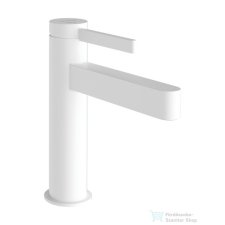 Hansgrohe FINORIS 110 hidegindításos mosdó csaptelep automata leeresztővel, matt fehér 76025700 csaptelep