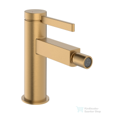 Hansgrohe Finoris bidé csaptelep click-clack leeresztővel, szálcsiszolt bronz 76200140 csaptelep
