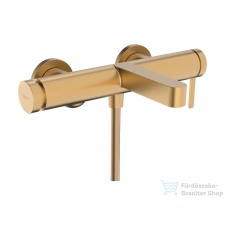 Hansgrohe FINORIS kádtöltő csaptelep zuhanyszett nélkül, szálcsiszolt bronz 76420140 csaptelep
