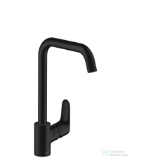 Hansgrohe FOCUS M41 260 mosogató csaptelep, matt fekete 31820670 csaptelep