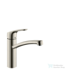 Hansgrohe HG Focus E 2 konyhai csaptelep rozsdamentes acél-optika 31806800 csaptelep