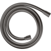 Hansgrohe Isiflex Zuhanycső 160 cm szálcsiszolt fekete/króm 28276340