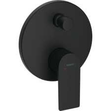 Hansgrohe Kád/Zuhany csaptelep falsík alatti iBoxhoz, Rebris E matt fekete, Hansgrohe csaptelep