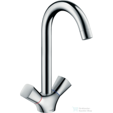 Hansgrohe LOGIS M31 kétkaros mosogató csaptelep 220, króm 71280000 csaptelep