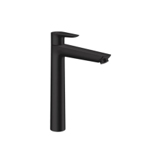 Hansgrohe Magas mosdó csaptelep Hansgrohe Talis E leeresztőszelep nélkül matt fekete 71717670 csaptelep