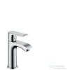 Hansgrohe METRIS egykaros mosdó csaptelep 100 DN15, kézmosóhoz, automata leeresztővel, króm 31088000