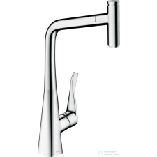 Hansgrohe METRIS Select M71 320 kihúzható fejes mosogató csaptelep,SBox, króm 73803000 csaptelep
