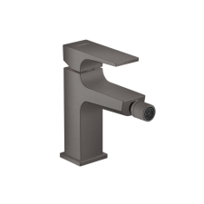 Hansgrohe Metropol egykaros bidécsaptelep Push-Open normál fogantyú szálcsiszolt fekete csaptelep