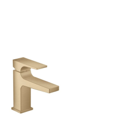 Hansgrohe Mosdó csaptelep Hansgrohe Metropol clic-clac rendszerrel csiszolt bronz 32500140 csaptelep