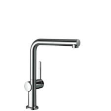 Hansgrohe Mosogató csaptelep Hansgrohe Talis kihúzható zuhannyal króm 72808000 csaptelep