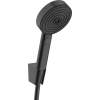 Hansgrohe Pulsify Select S Zuhanytartó szett 105, 3 jet, Relaxation, 160 cm-es zuhanytömlővel matt fekete 24303670