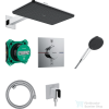 Hansgrohe RAINDANCE ALIVE Q komplett falsík alatti termosztátos zuhanyrendszer, króm 24620000