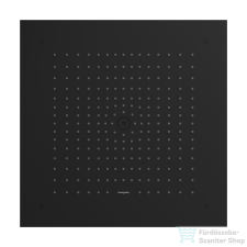 Hansgrohe RAINDANCE E 40x40 cm-es 1jet mennyezetbe építhető fejzuhany, matt fekete 26252670 csaptelep