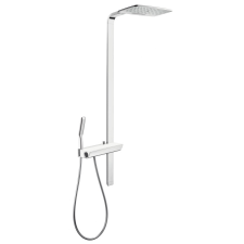  Hansgrohe Raindance E Showerpipe 420 mm - Termosztátos csapteleppel zuhanyzóhoz, króm 27149000 fürdőkellék