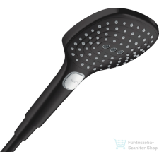 Hansgrohe RAINDANCE Select E 120 Ecosmart+ 3 Jet kézizuhany, matt fekete 28729670 csaptelep