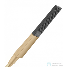 Hansgrohe RAINFINITY 100 kézizuhany, 1 Jet Ecosmart, szálcsiszolt bronz 26867140 csaptelep