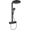 Hansgrohe Rainfinity Showerpipe 360 1 jet Showertablet 350 zuhanyrendszer,matt fekete 26853670