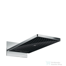 Hansgrohe Rainmaker Select 580 3jet fejzuhany zuhanykarral, fekete üveg 24001600 csaptelep