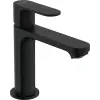 Hansgrohe Rebris S hidegindítású egykaros mosdócsaptelep, EcoSmart+ funkcióval és automata lefolyógarnitúrával, matt fekete 72588670