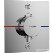 Hansgrohe ShowerSelect Comfort E termosztát 2 funkciós falsík alatti szereléshez,króm 15572000 csaptelep