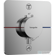 Hansgrohe ShowerSelect Comfort Q termosztát 2 funkciós falsík alatti szereléshez,króm 15583000 csaptelep