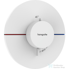 Hansgrohe ShowerSelect Comfort S 1 funkciós termosztát mennyiségszabályozóval,falsík alatti szereléshez,matt fehér 15559700 csaptelep