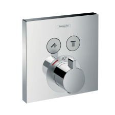 Hansgrohe ShowerSelect termosztát, 2 fogyasztóhoz,falsík alatti szerelés,króm csaptelep
