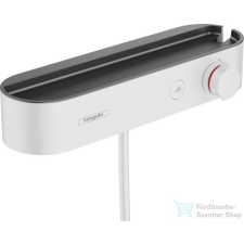 Hansgrohe SHOWERTABLET SELECT termosztátos zuhanycsaptelep, matt fehér 24360700 csaptelep