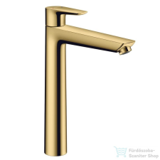 Hansgrohe TALIS E 240 egykaros mosdócsaptelep leeresztő nélkül, polírozott arany hatású 71717990 csaptelep