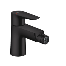 Hansgrohe Talis E egykaros bidécsaptelep automata lefolyó-garnitúrával matt fekete csaptelep
