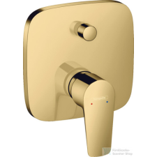 Hansgrohe TALIS E falsík alatti kád / zuhany csaptelep, polírozott arany 71745990 csaptelep