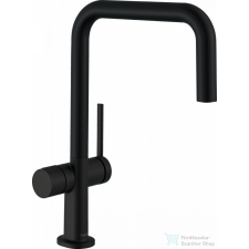 Hansgrohe Talis M54 egykaros mosogató csaptelep elzárószeleppel, 1jet, matt fekete 72807670 csaptelep