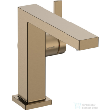 Hansgrohe TECTURIS E 110 hidegindításos mosdó csaptelep click-clack leeresztővel, szálcsiszolt bronz 73024140 csaptelep