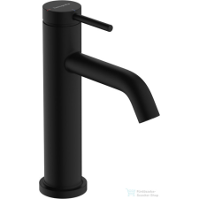 Hansgrohe TECTURIS S 110 hidegindításos mosdó csaptelep leeresztő nélkül, matt fekete 73317670 csaptelep