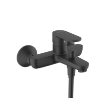 Hansgrohe Vernis Blend egykaros kádcsaptelep falsíkon kívüli szereléshez matt fekete csaptelep