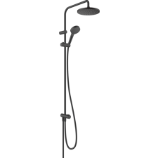 Hansgrohe Vernis Blend Showerpipe 200, 1 jet, Reno matt fekete 26272670 csaptelep