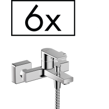 Hansgrohe Vernis Shape Egykaros kádcsaptelep falsíkon kívüli szereléshez, projekt csomag (6db) króm 71457000 csaptelep