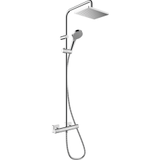 Hansgrohe Vernis Shape Showerpipe 230, 1 jet, Green, termosztáttal króm 26319000 csaptelep