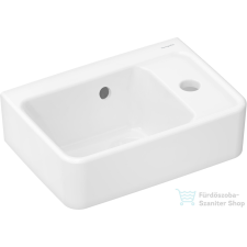 Hansgrohe XANUIA Q 36x25 cm-es mosdó jobb oldali csaplyukkal, fehér 60129450 szaniter