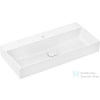 Hansgrohe XEVOLOS E Smartclean 100x48 cm-es fali mosdó nem zárható leeresztővel,fehér 61100450