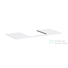 Hansgrohe XILESA E 118x55 cm-es mosdópult, matt fehér 54271700 fürdőszoba bútor