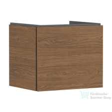 Hansgrohe XILESA E 58x47 cm-es 1 fiókos szekrény, kasmír tölgy 54253550 fürdőszoba bútor