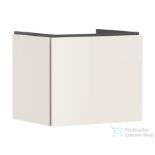 Hansgrohe XILESA E 58x47 cm-es 1 fiókos szekrény, matt homok 54253780 fürdőszoba bútor