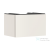 Hansgrohe XILESA E 78x55 cm-es 1 fiókos fali szekrény pult és mosdó nélkül, matt homok 54265780
