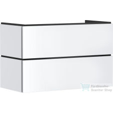 Hansgrohe XILESA E 98x47 cm-es 2 fiókos szekrény, matt fehér 54262700 fürdőszoba bútor