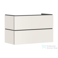 Hansgrohe XILESA E 98x47 cm-es 2 fiókos szekrény, matt homok 54262780 fürdőszoba bútor