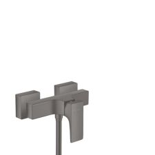 Hansgrohe Zuhany csaptelep Hansgrohe Metropol zuhanyszett nélkül 150 mm csiszolt fekete króm 32560340 csaptelep