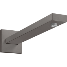 Hansgrohe Zuhanykar Square 38,9 cm szálcsiszolt fekete/króm 27694340 csaptelep